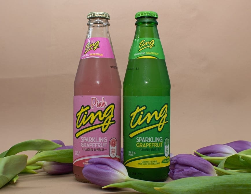 Ting Sparkling Grapefruit Soda.