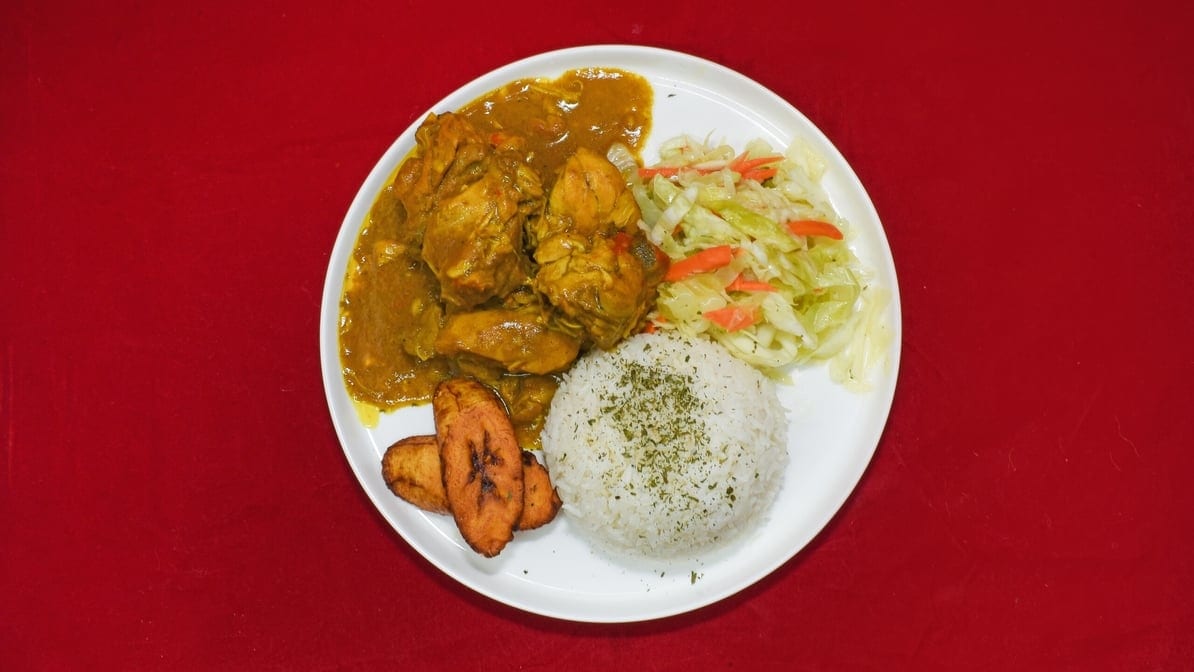Curried Chicken.