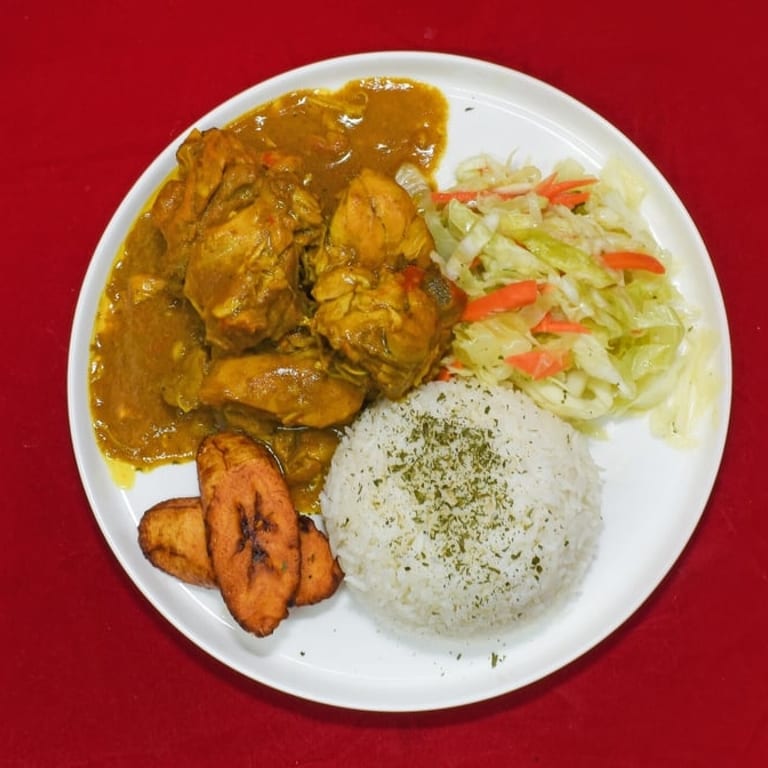 Caribbean Delivery: Jerk Chicken, Plantains, Breakfast Options
